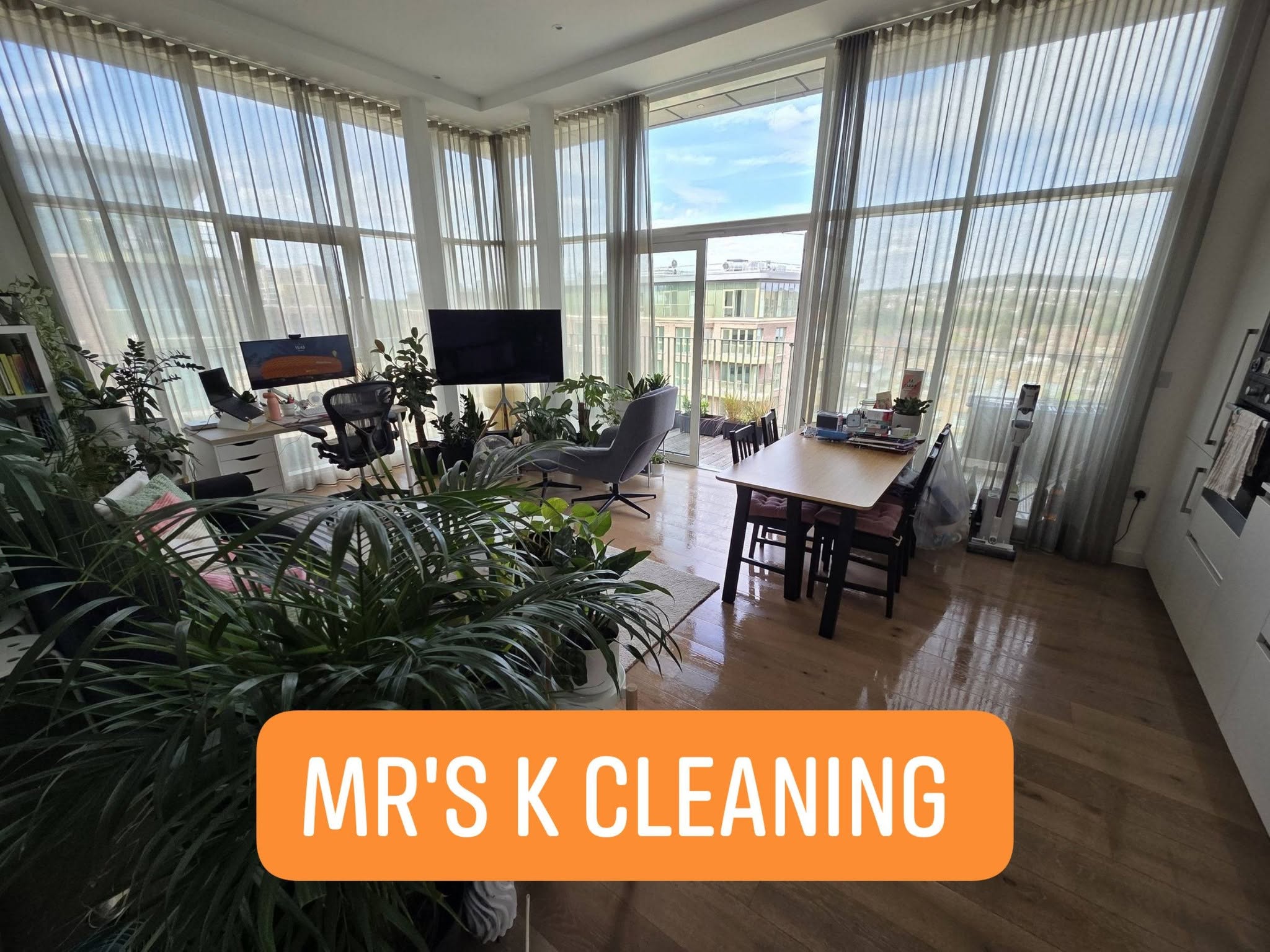 Mrs K Cleaning team space